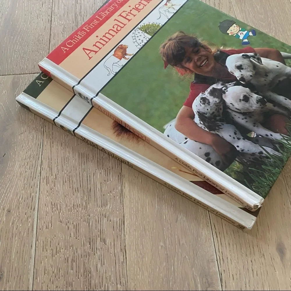 Children's Book Set Animals